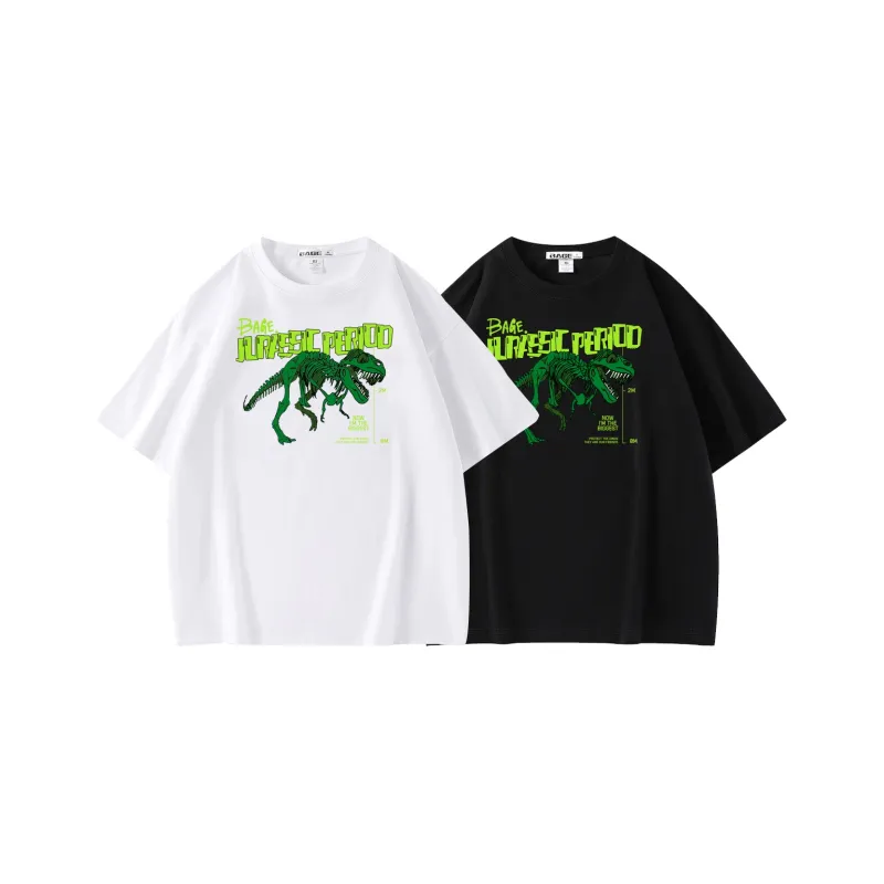 BAGE Drop Shoulder Sleeve T Shirt Unisex-30