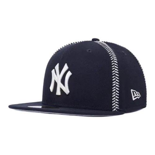 New Era Polyester Baseball Caps Unisex Navy Blue