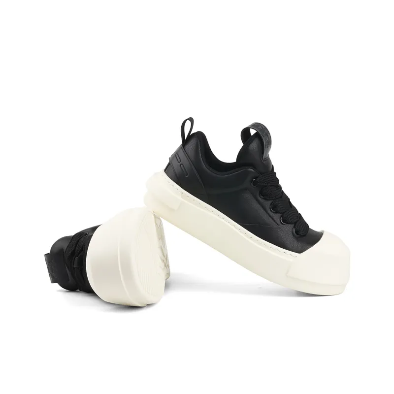 Daying Slip Resistant, Abrasion Resistant, Breathable, Height Increasing Low Top Casual Shoes Men's Black-2