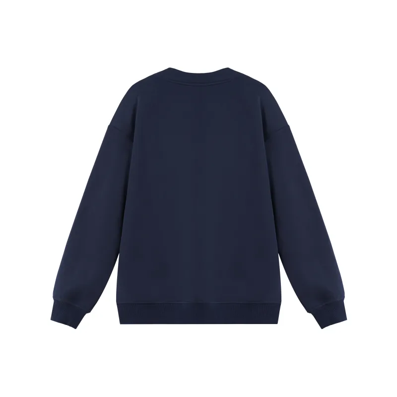 AFISHSTAY Crewneck Sweatshirt Unisex Navy Blue-1