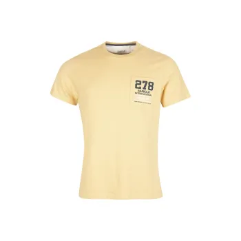 BARBOUR T-Shirts Men Yellow