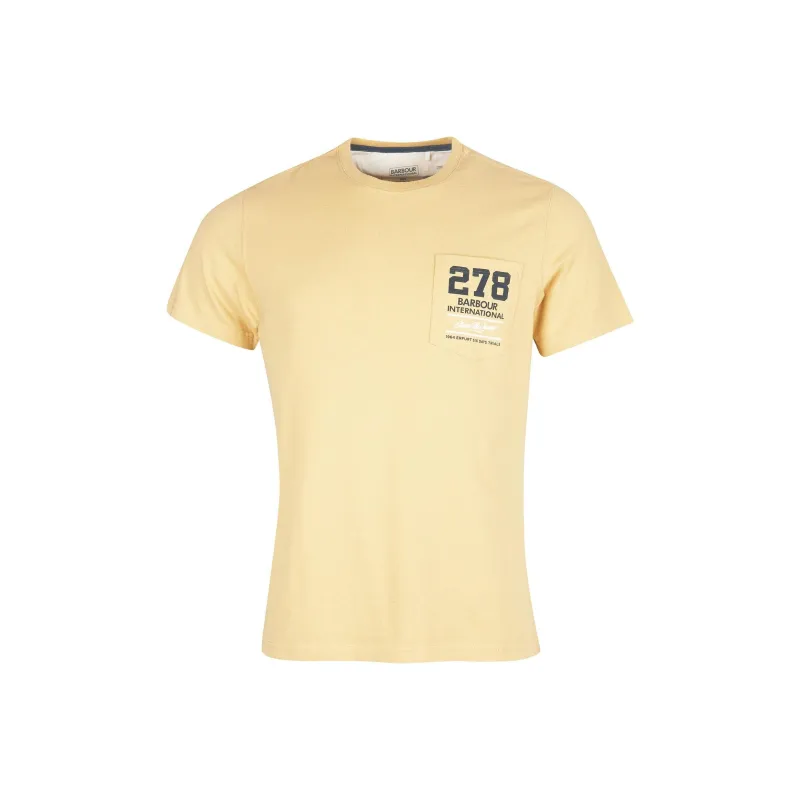 BARBOUR T-Shirts Men Yellow-0