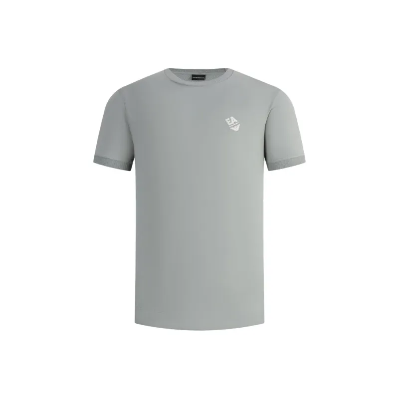 EMPORIO ARMANI EA SS24 T Shirt Men's Gray Green-0