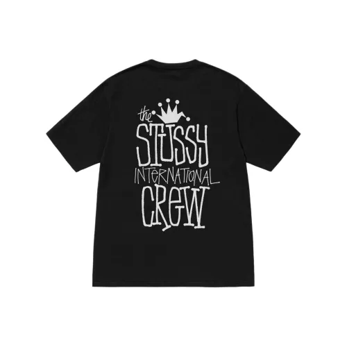 Stussy Crown International Pigment Dyed Tee Black