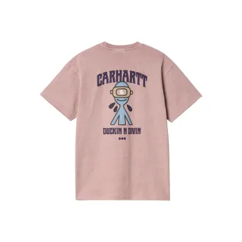 Carhartt WIP SS24 S/S Duckin' T Shirt T Shirt Men's Pink