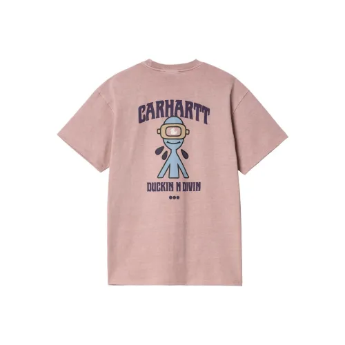 Carhartt WIP SS24 S/S Duckin' T Shirt T Shirt Men's Pink