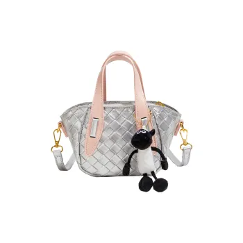 Meow In The Grass PU Handbag Women's Multicolor