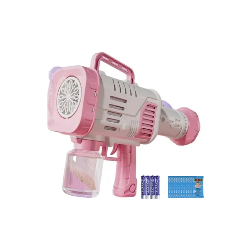 MQUDUO Handheld Electric Gatling Rod Gun Water Blower Bubble Machines-0