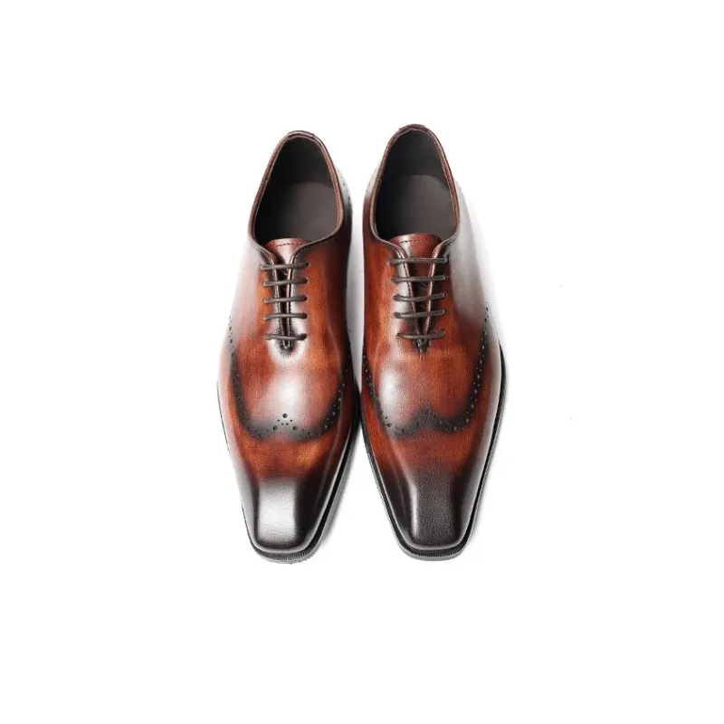 Bansley Dress Shoes Men Low Top-7