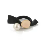 Beige Hair Tie