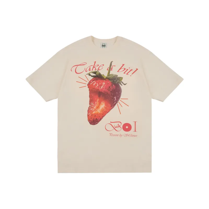 S45 T Shirts Men Ecru-0
