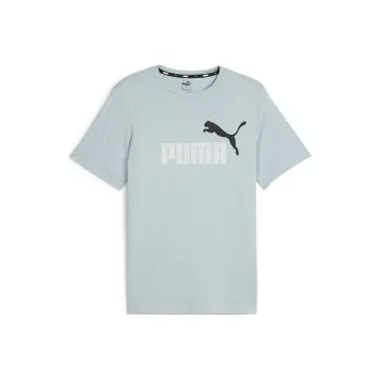 PUMA Set in Sleeve T Shirt Men's Light Blue