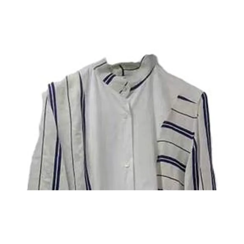 LOEWE Long Sleeved Dress Women's Blue White-1