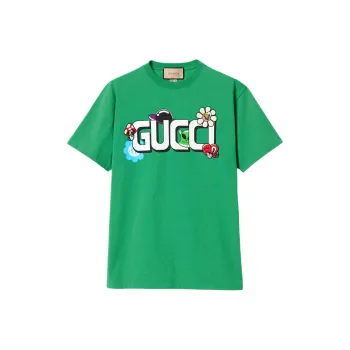 GUCCI T Shirts Men Green
