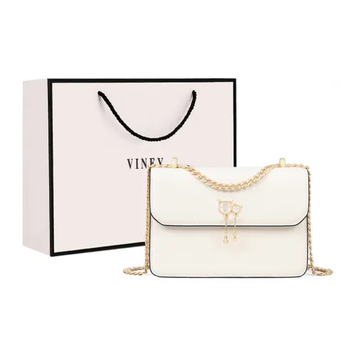 VINEY Cow Leather Small Square Furla Bag Shoulder Furla Bag Crossbody Furla Bag Regular Women's White