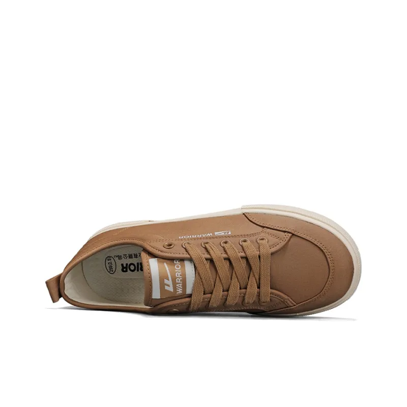 Warrior Slip Resistant Height Increasing Coverage Low Top Canvas Shoes Men's Khaki-2