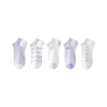 MIIOW Ankle Socks Women's 5 Pack