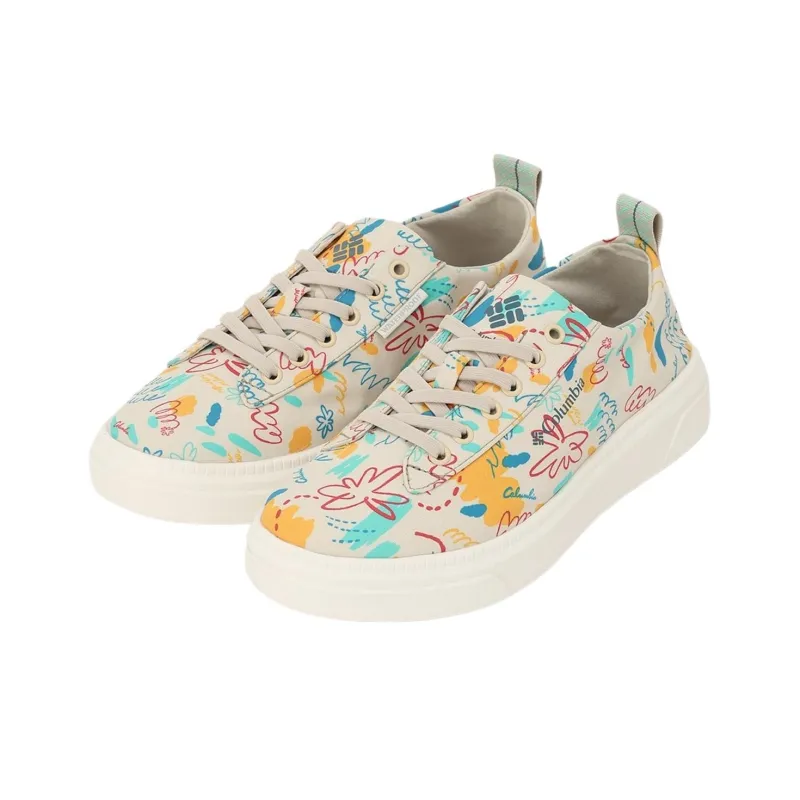 Columbia MYLEAGE™ RAIN II Low Top Skateboard Shoes Women's Ecru-3