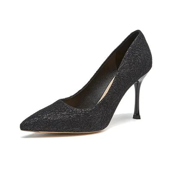 FIVE PLUS Slim Heel High Heels Women's-1