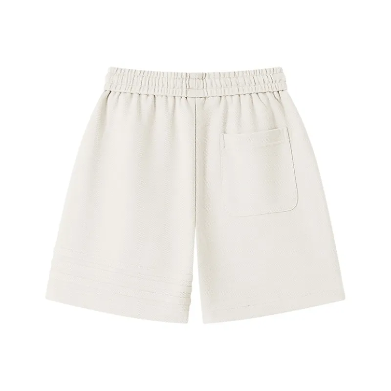 MAISON VINSON Solid Color Sports Casual Shorts Unisex-1