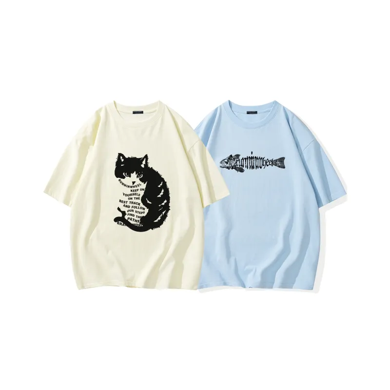 RUNNINWHEEL T Shirt Unisex 2 Pack-44
