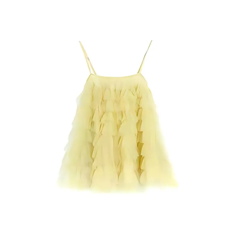 IDLE SOUL Slip Dresses Women's Yellow-1