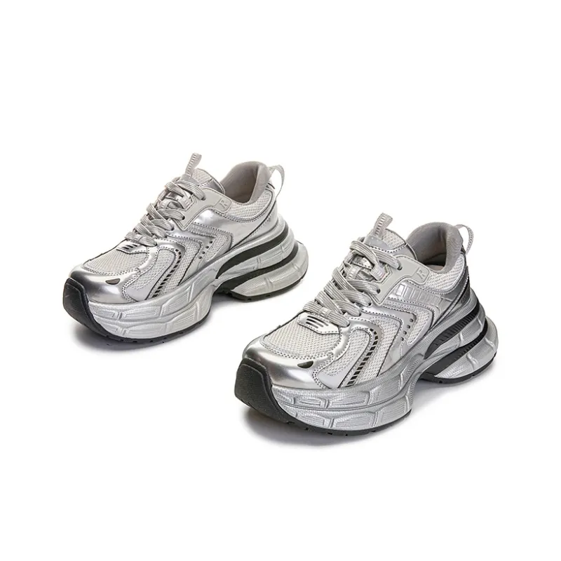 Chibang Lightweight Low Top Chunky Sneakers Women's-2