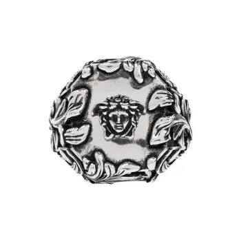 VERSACE Logo plaque Ring