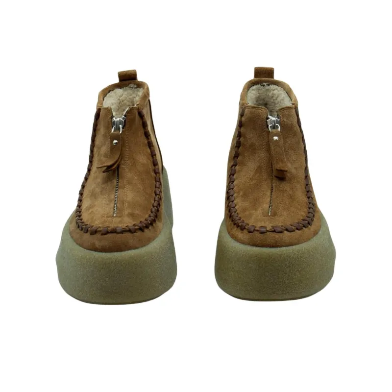 Vic Matie CREEPY Ankle Boots Women's Brown-2