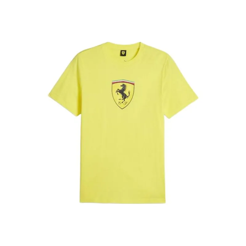 PUMA Scuderia Ferrari T-Shirts Men Yellow-0
