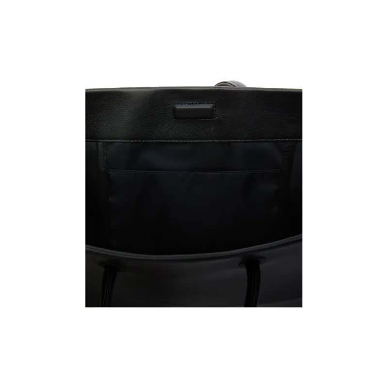 ADER ERROR Cow Leather Shoulder Bag, Crossbody Bag, Handbag Women's Black-11