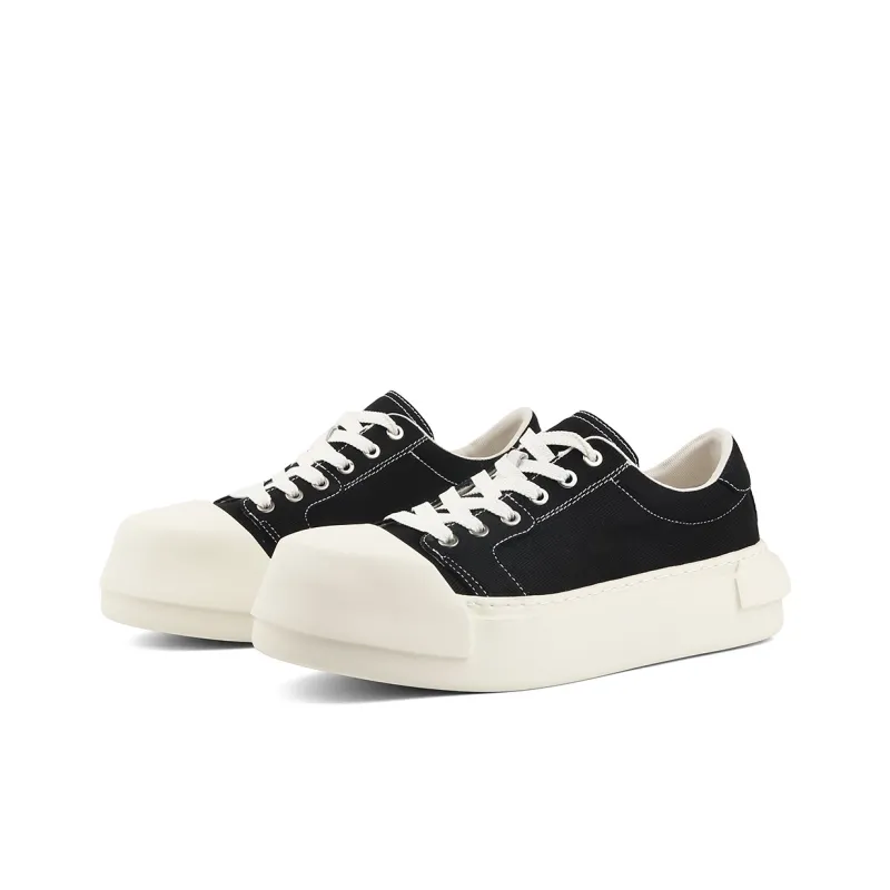 Daying Breathable Height Increase Low Top Casual Shoes Men's-1