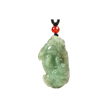 Phoenisess Glutinous Jade Jadeite Necklaces Unisex