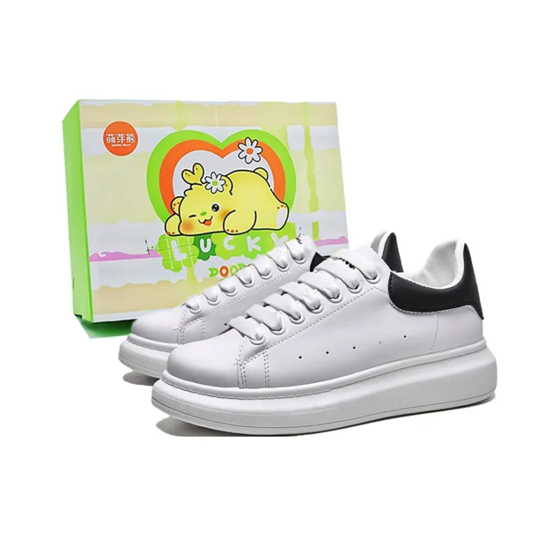Budding Bear Anti Slip And Wear Resistant Lightweight Low Top Skateboard Shoes Unisex-0
