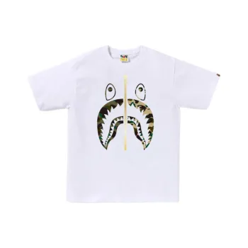 A BATHING APE 1st Camo Separate Shark Tee