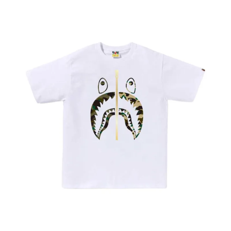 Bape 1st Camo Separate Shark Tee-2