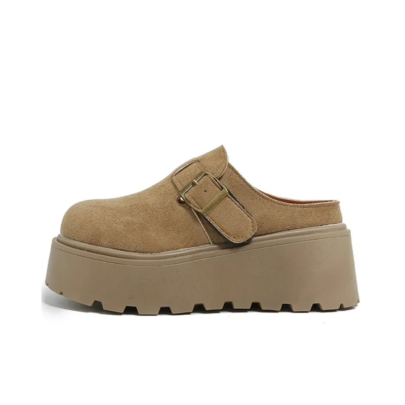 BBMTR Loafers Women's Khaki Chestnut-0