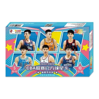 CHNCARD Super Player Card Official CBA 22 23 Season Collection By Zhongti Card Industry Sports Cards Whole Box