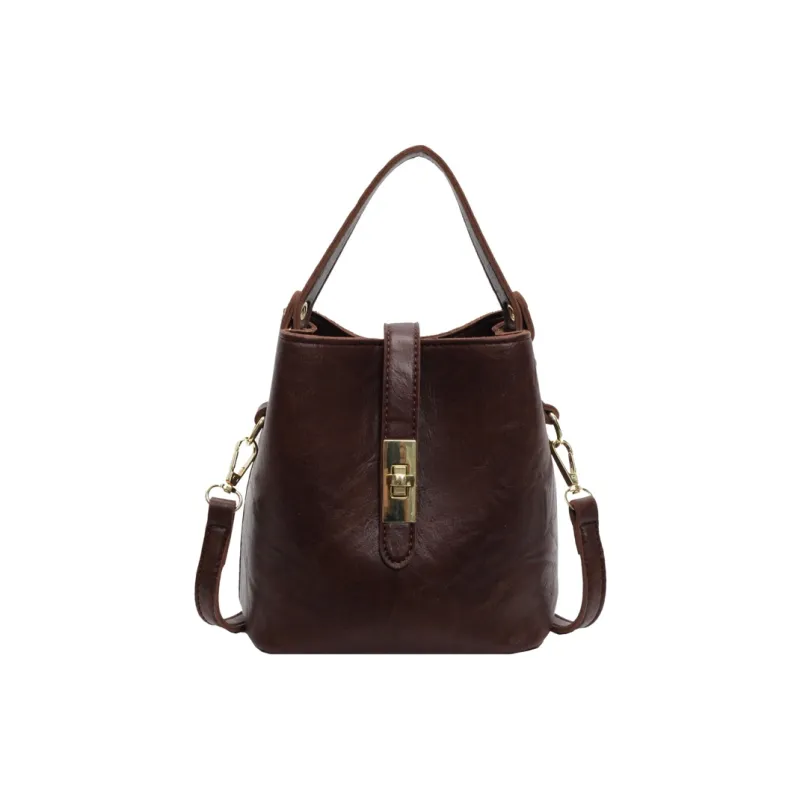 H YXIANG PU One Shoulder Handbags Unisex Multicolor-4