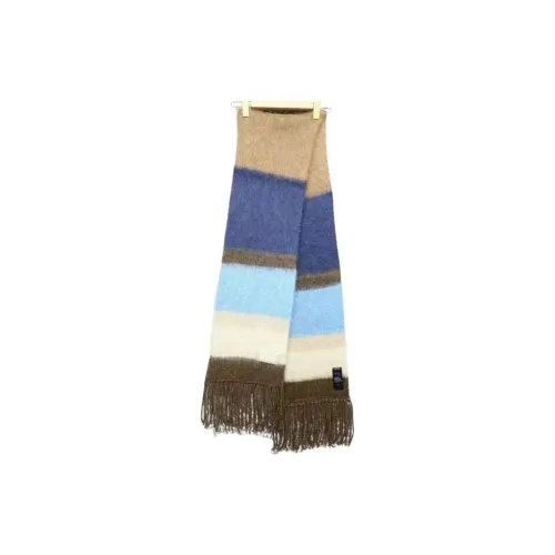 MIU MIU Mohair Knit Scarves Women's Multicolor