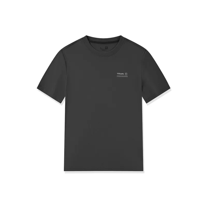 QIAODAN T Shirt Men's Iron Gray-0