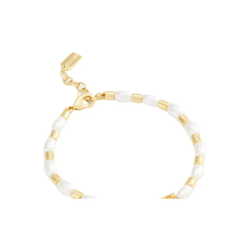COACH Glass Bracelets Women's Gold-2