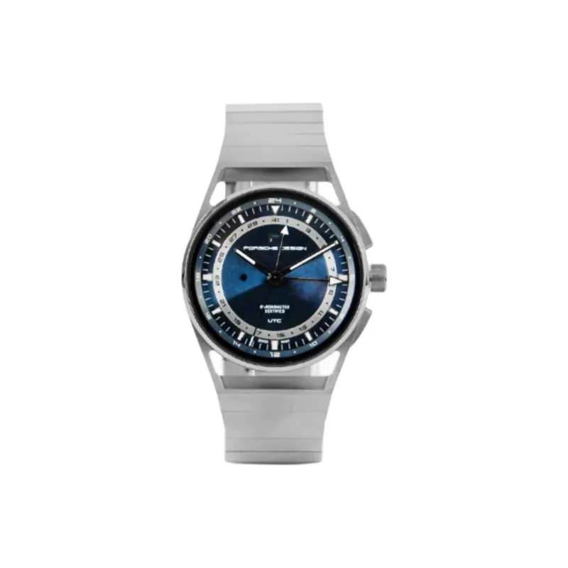PORSCHE DESIGN Wrist Watch Automatic Mechanical Movement Titanium Strap 42mm Blue Dial Unisex-0