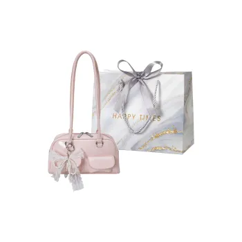 Miss Angel PU Bowling Bag Shoulder Bag Women's Multicolor