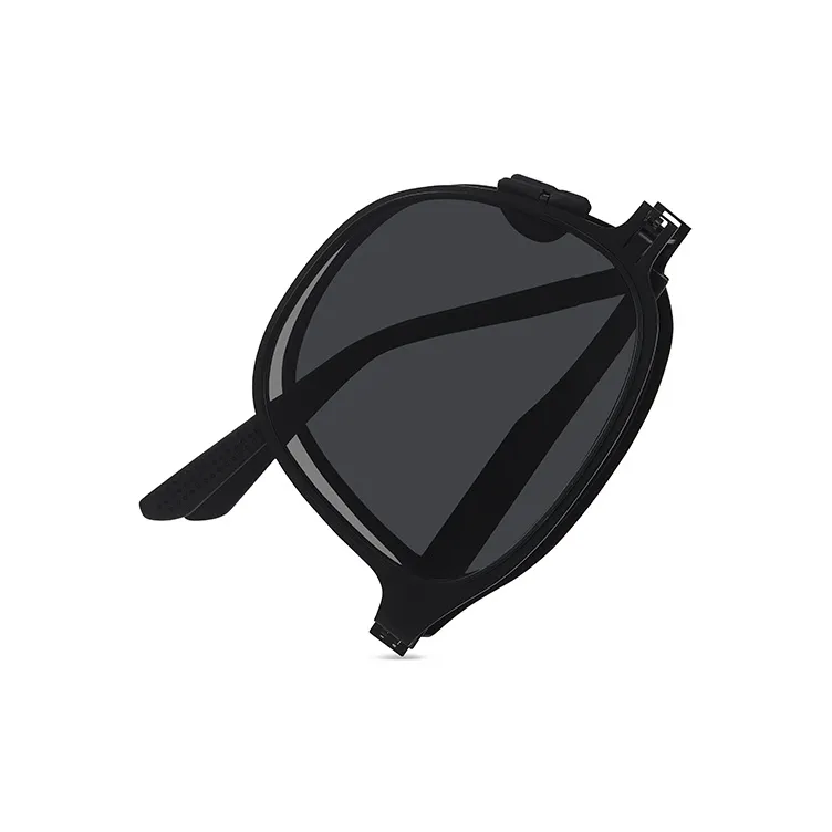 MUJOSH Metal Square High Definition Polarized Sun Protection Eye Protection Sunglasses Unisex Multiple Colors-3