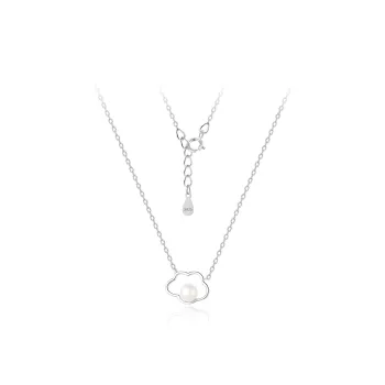 FBRUE 925 Silver Pearls Necklaces Women's
