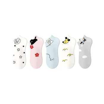 JKN No Show Socks Women's 5 Pack