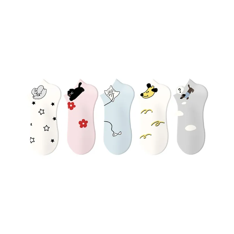 JKN No Show Socks Women's 5 Pack-0