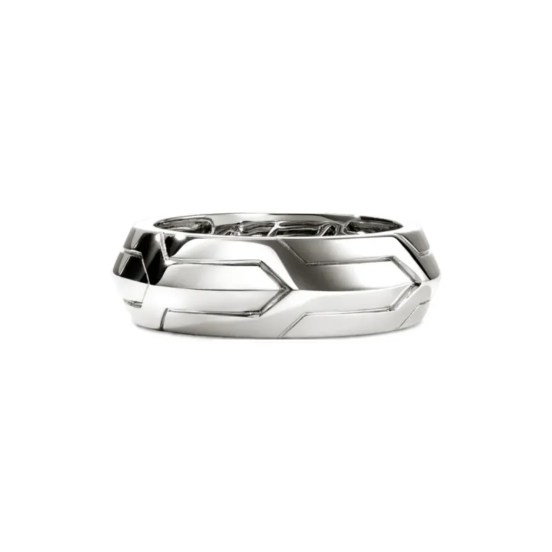 John Hardy Sterling silver Icon 50 Ring-0