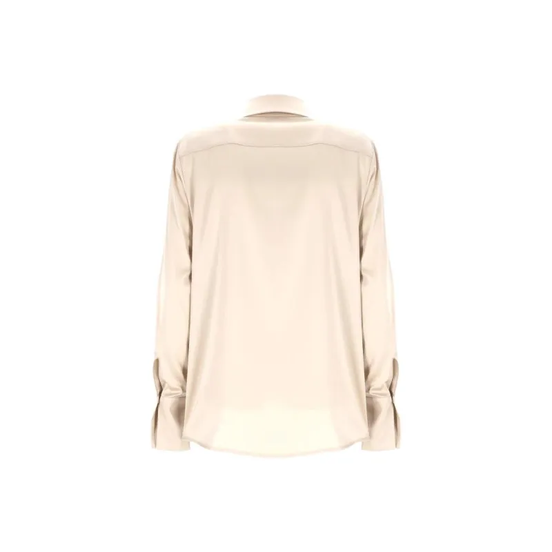 D.Exterior Satin Shirt-1